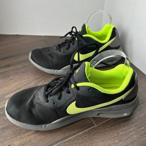 Nike Mens Air Max Oketo Black Gray Volt Running Sneakers Size 7.5 - Picture 7 of 13